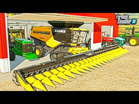 I Bought The Biggest Cornhead Ever Made! | Farming Simulator 22