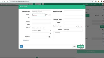 Process preorder from customer and to suppliers in Hangpopok POS Cloud System