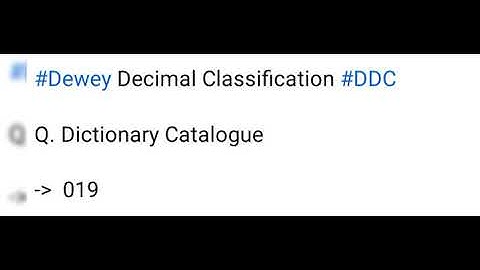 Dewey Decimal Classification || #librarystudy #shorts #DDC #libraryandinformationscience