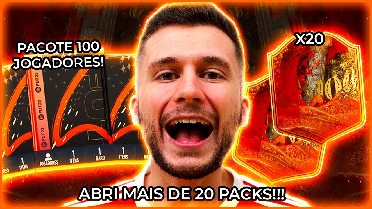 ABRI MAIS DE 20 PACKS DE 100 JOGADORES DO EVENTO DO CENTURIONS, TA VALENDO A PENA? FIFA 23 - UT