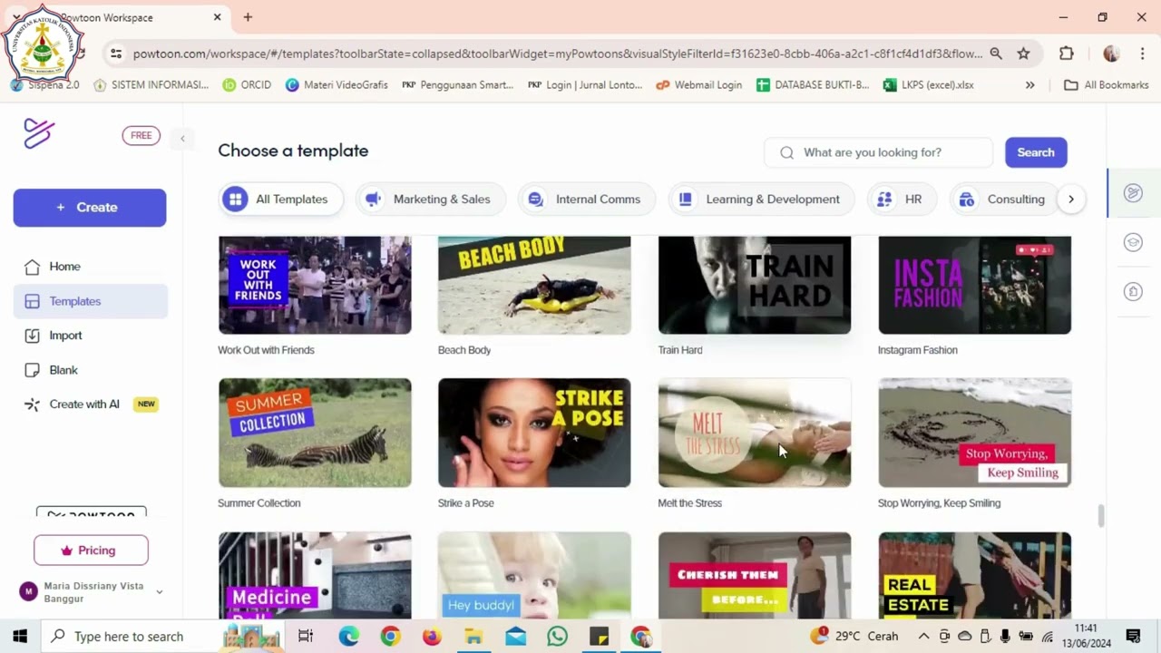 My Video Tutorial PowToon LP3I