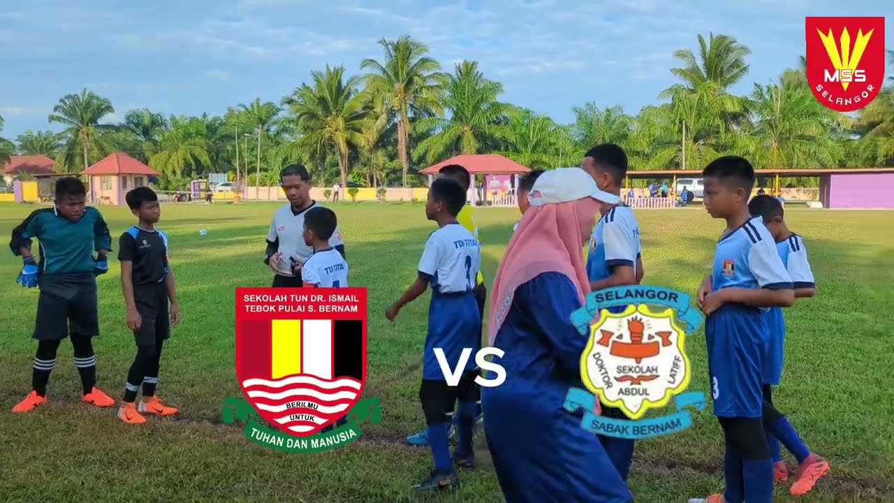 SUKU AKHIR Kejohanan Bola Sepak (R) MSSD SabakBernam 2023 SK Tun Dr Ismail vs SK Dr Abdul Latif