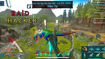 ARK MOBİLE RAİD HACKER PVXC PVP Part 2