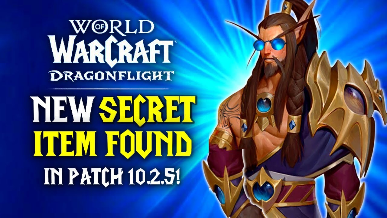 New SECRET COSMETIC ITEM Added In Patch 10.2.5! GET IT NOW! WoW | Lord Godfrey's Old Spectacles