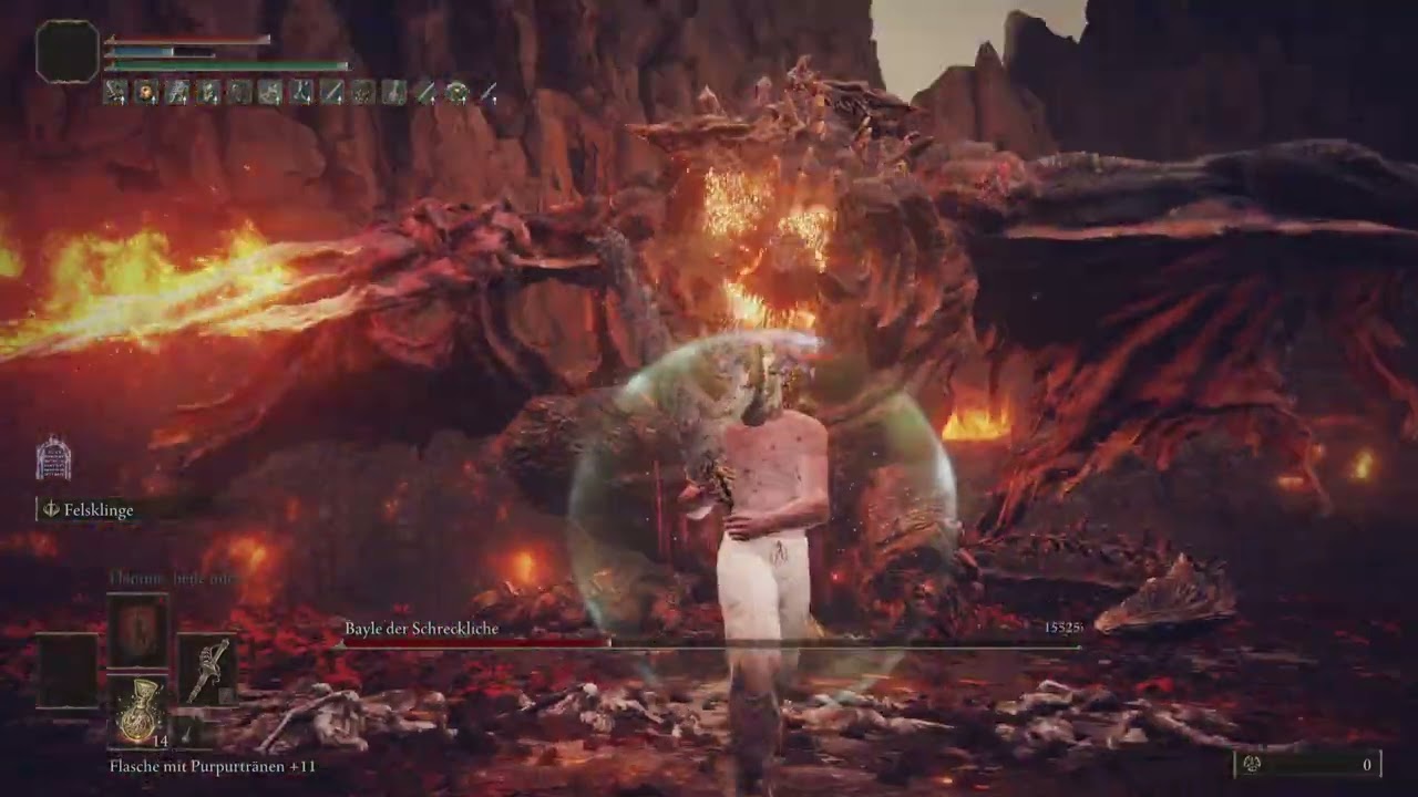 Elden Ring Bayle Lv1 Zero Scadu Blessing No Hit