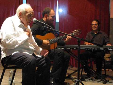 ALBERTO PODESTÁ, con Julián Hermida (guitarra) y Juanjo Hermida (piano) en Viva La Pepa! Milonga