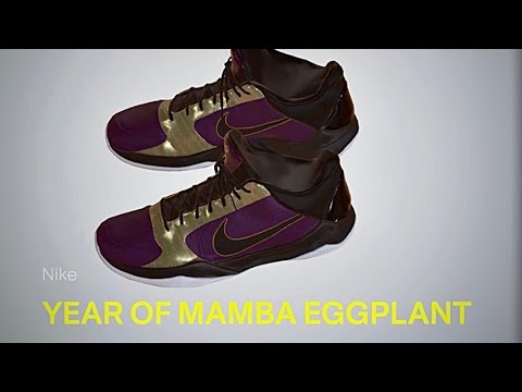 靴 Nike Kobe 5 Year of the Mamba Eggplant The Nike Kobe 5 Protro LNY Eggplant Releases January 2025
