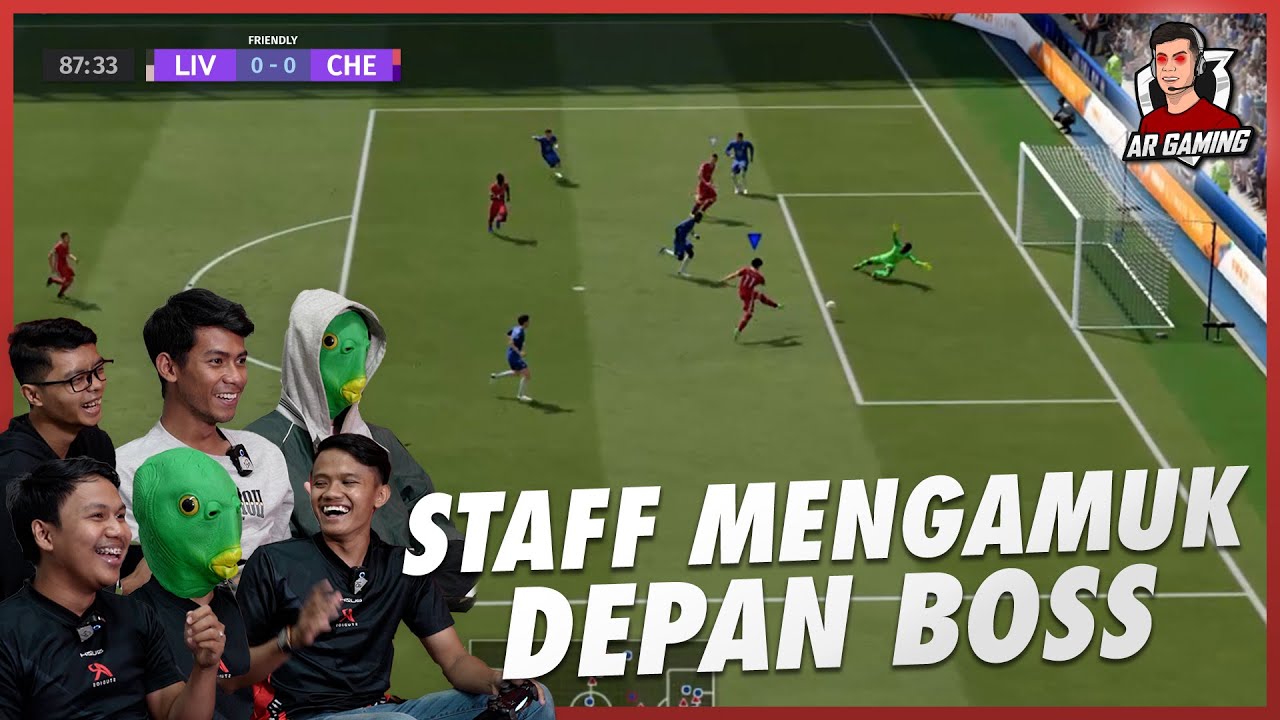MAIN FIFA DENGAN STAFF | AKU TERCIDUK