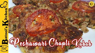 The Ultimate Chapli Kabab Recipe? (Bakra Eid Special) کراچی کے مشہور چپلی کباب by Batool's Kitchen