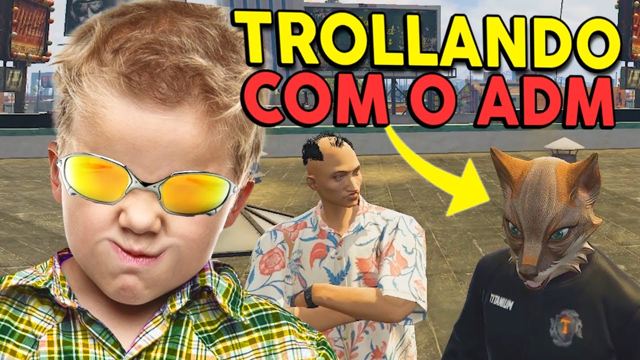 CRIANÇA IRRITANTE TROLLANDO JOGADORES (GTA RP) Paulinho o LOKO