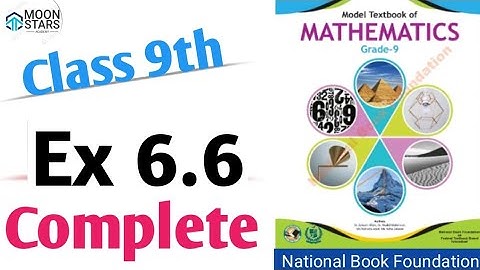 Ex 6.6 Class 9 Mathematics Chapter 6, Exercise 6.6 class 9th-Federal Board of Pakistan NBF Pakistan.