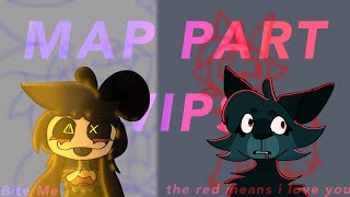 2 MAP PARTS WIPS: Bite Me and The Red Means I love You