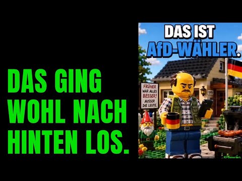 They think THIS is the typical AfD voter. 😵‍💫