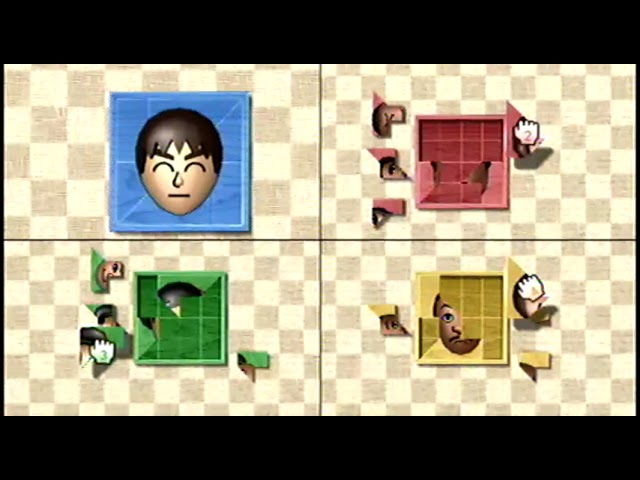 Wii おとくせっと！ら Wii Party はめこみパズル（Inset Puzzle）IOHD0741 - YouTube