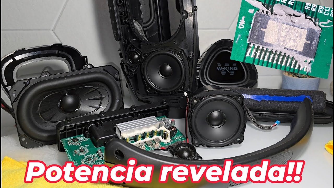 😨Акустическая система W-king X20, полная разборка😖