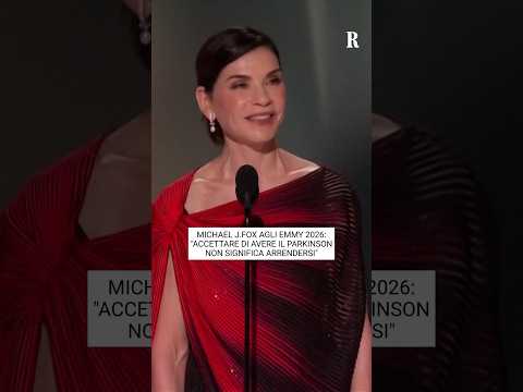 Video EMMY 2026, MICHAEL J. FOX: ACCETTARE DI AVERE IL PARKINSON NON SIGNIFICA ARRENDERSI