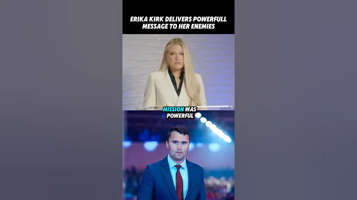 Erika Kirk’s War Cry - #ytshots #charliekirk