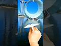 How To Make Simple Paper Plane At Home #origami #paper #shorts