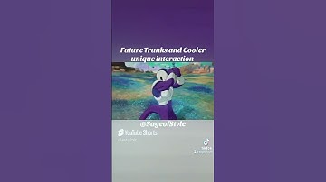 Future Trunks and Cooler unique interaction #dragonball #dragonballz #dragonballsparkingzero #shorts
