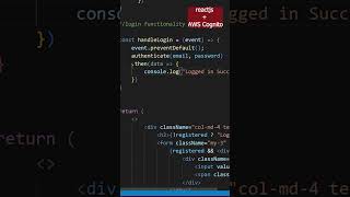 Aws Cognito Reactjs