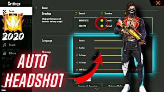(2020) AUTO HEADSHOT || BEST SENSITIVITY SETTING FOR PRO - GARENA FREE FIRE screenshot 3