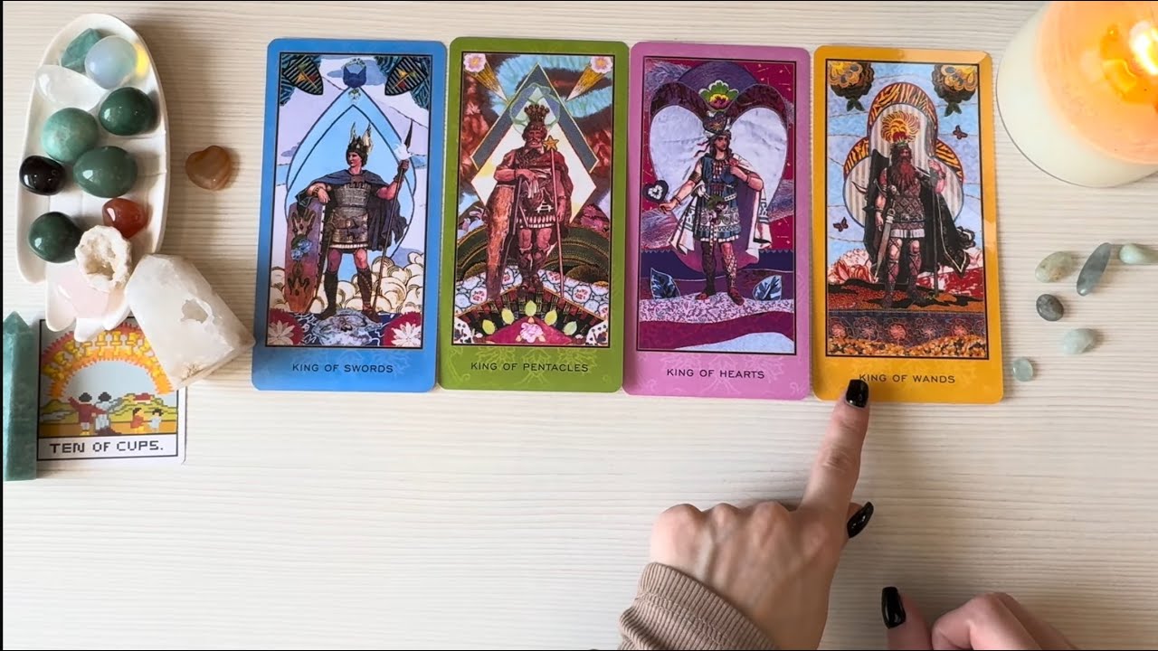 4 короля: мысли, чувства, действия (есть/нет общения) в паре, новый знакомый, бывший