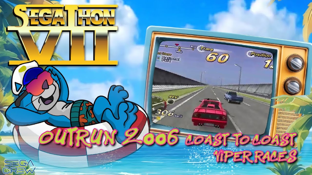 SEGATHON VII: Outrun 2006: Coast to Coast (Mission Mode (All Flagman 1 Races)) by ViperRaces