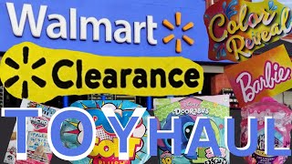 Walmart Toy Clearance Haul Barbie Disney and Mystery toys