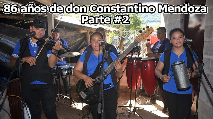 Grupo musical en cumpleaos de don Constantino Mend...