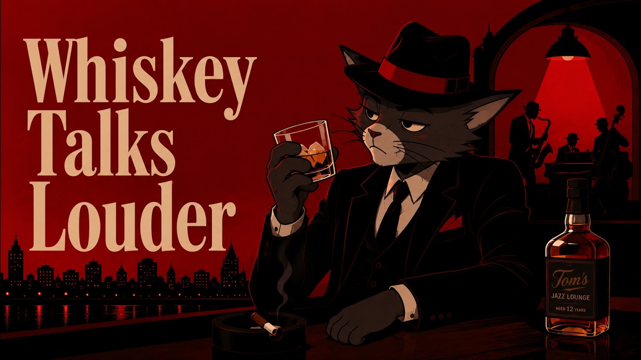 Whiskey Talks Loude -- Vintage Jazz Noir