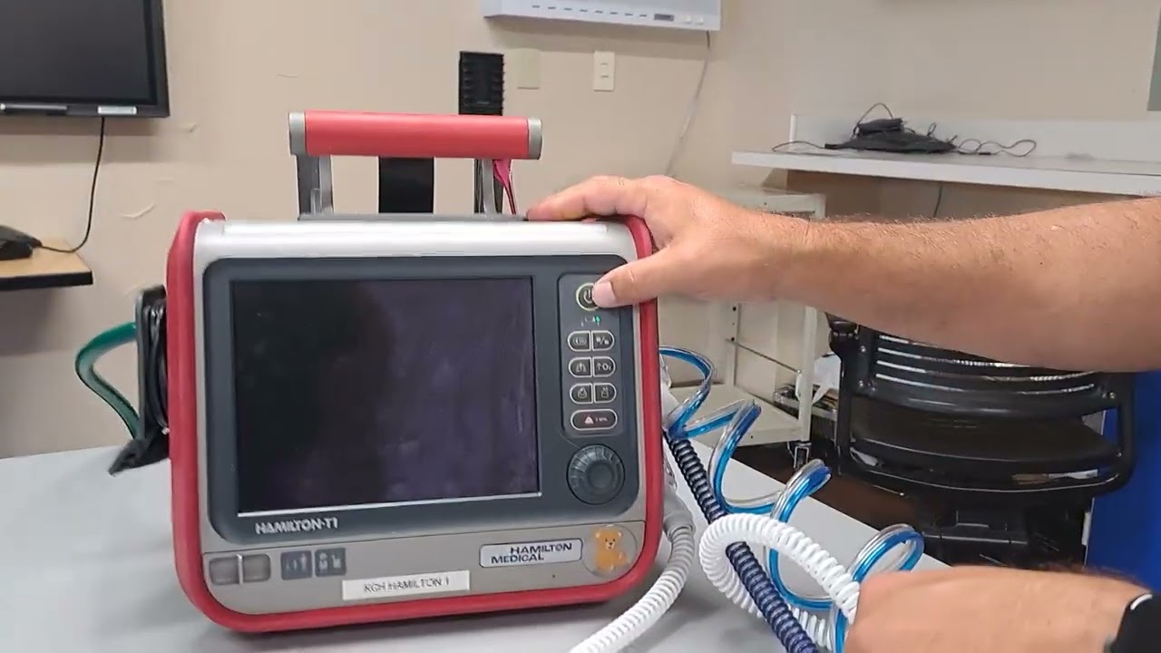 Hamilton T1: Neonatal Set-Up & Calibration