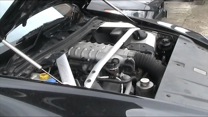 aston martin knocking noise coming from v8 engine