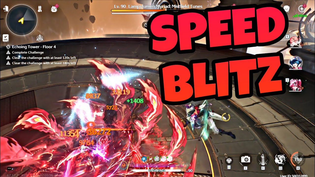 SPEED BLITZING LAMPY 10.75s! [WUTHERING WAVES] - YouTube