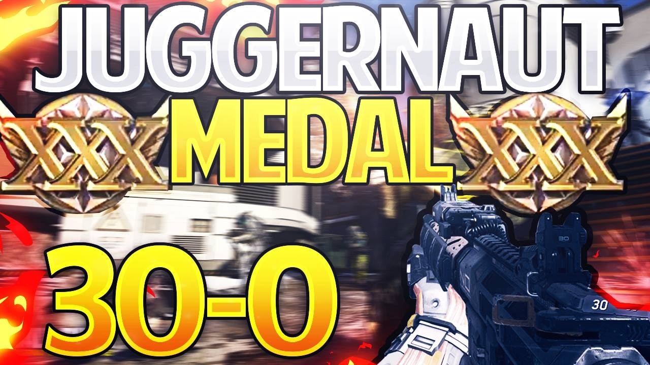 NUCLEAR MEDAL ON INFINITE WARFARE!- "JUGGERNAUT" 30+ KILLSTREAK (COD IW)
