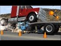 BeamNG Drive Trucks Vs Cars #4 - Insanegaz