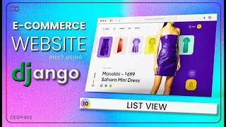List View - Listing Products in Homepage  | E-commerce Website using Django | Ep. 10