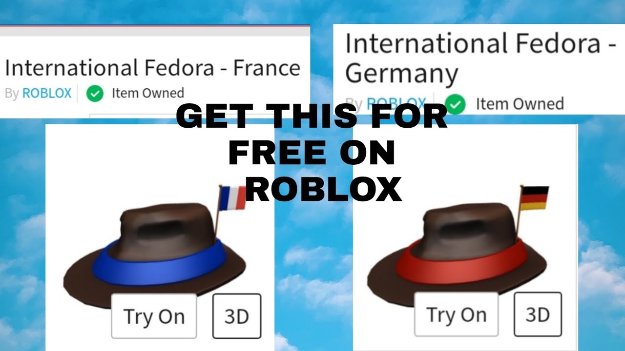 Roblox Bowler Hat Roblox Free Online - roblox fedora hat