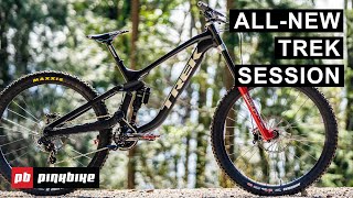 Trek's All-New Session Goes High Pivot & Aluminum | Pro Bike Check