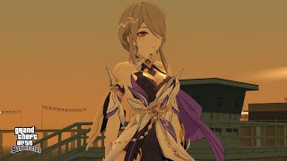 GTA SA - Rita Rossweisse - Spina Astera from Honkai Impact 3RD | Mods Skins Android/PC