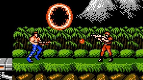 Contra (Famicom, 1988) – 1P Full 1-loop Session  🎮
