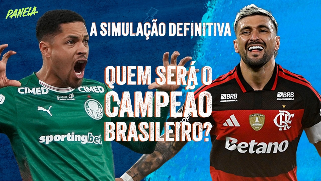 FLAMENGO OU PALMEIRAS: QUEM VAI SER O CAMPEÃO DO BRASILEIRÃO 2026? | Panela sportv