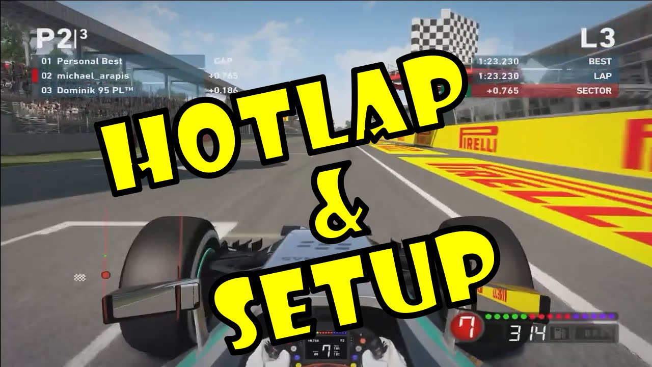 F1 2014 Hotlap & Setup Monza
