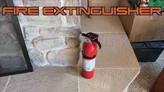 Fire Extinguisher Placements around my House!