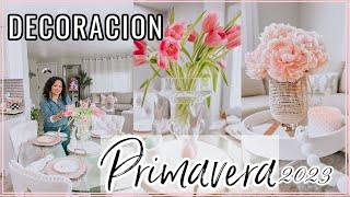 Decoración primaveral: prepara así tu casa para la primavera