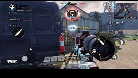 The most insane 1v3 clutch in cod mobile(with a sniper)