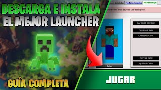 El MEJOR LAUNCHER NO PREMIUM 2024 | COMO DESCARGAR LAUNCHER FENIX ✅ SEGURO 1.8 - 1.20 | GRATIS 2024