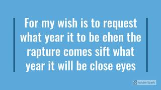 Vision What Will Raputure Look Like