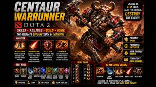 Centaur Warrunner Dota 2 – Skills, Abilities & Best Build Guide