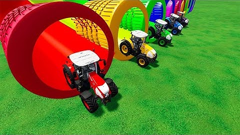 LOAD CARROT with FRONTAL LOADER & TRANSPORT with CLAAS TRACTORS - Farming Simulator 22