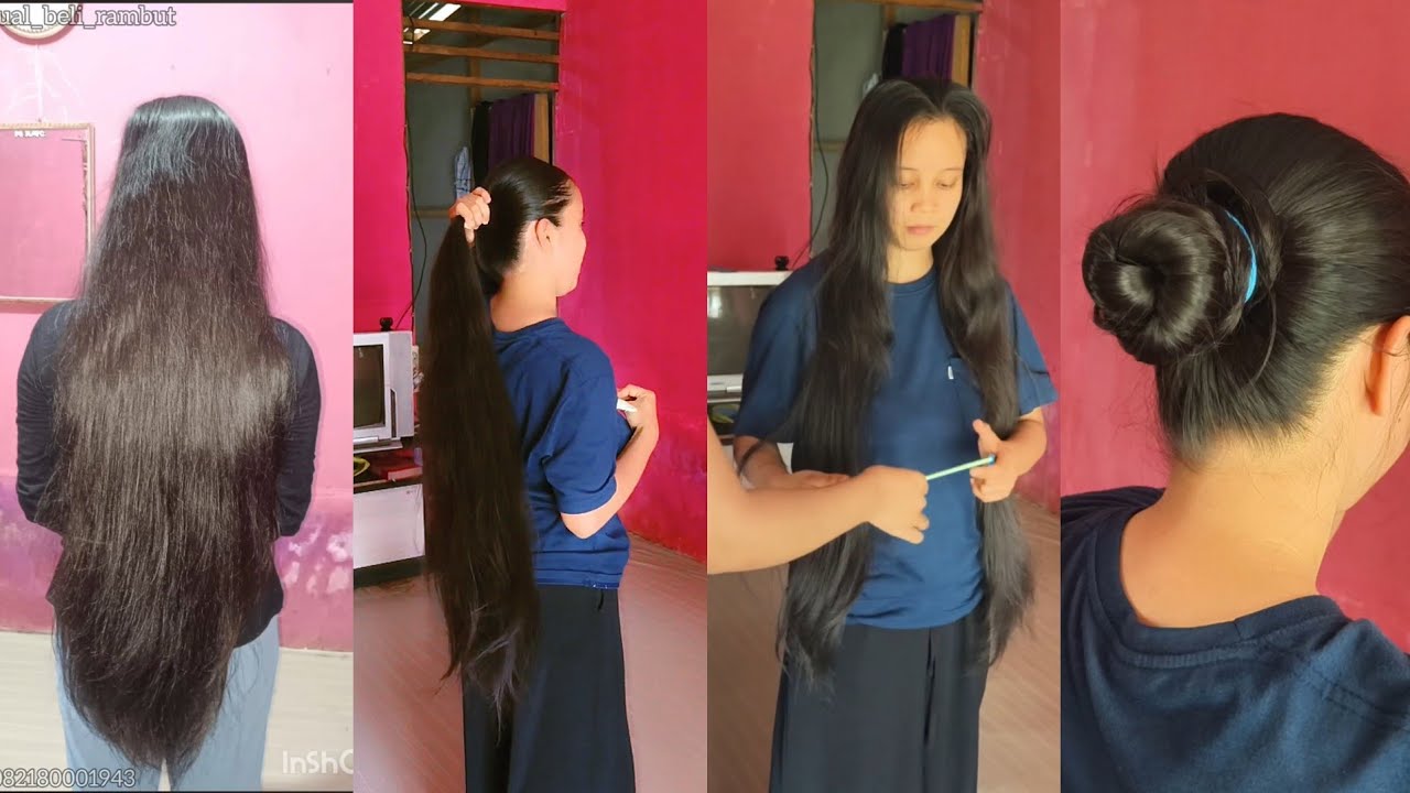 RAMBUT PANJANGNYA INDAH BANGET 😍 MAU DIPOTONG MODEL APA YA? SAYANG BANGET KLO DIPOTONG PENDEK